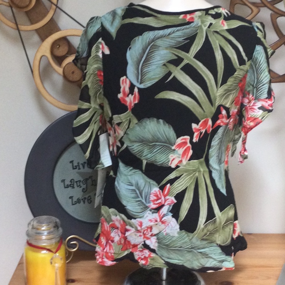NWT Soft Flowing Nostalgia Blouse and Matching Skirt Sz M - Picture 6 of 8